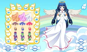 Dress Up Angel Avatar Anime Games Screenshot 1