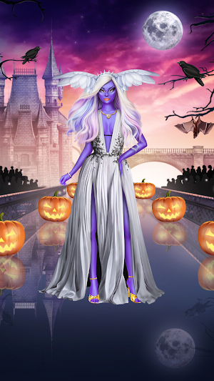Monster Girl Dress Up - Halloween Fashion Screenshot 1