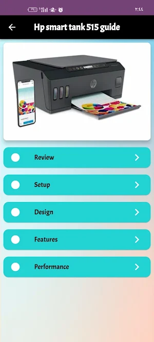 Hp smart tank 515 guide Screenshot 2