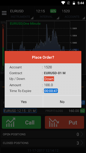 ALFA Option Trader Screenshot 2