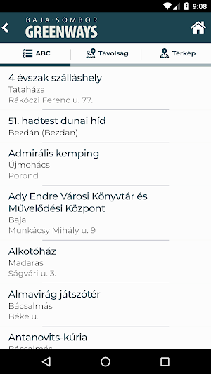 Baja - Sombor Greenways Screenshot 1
