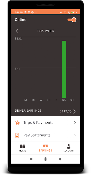 GoferEats - The Driver App For Food Delivery Screenshot 2