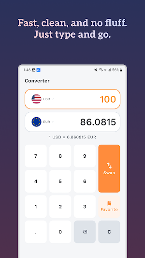 Nova Currency Converter Screenshot 0