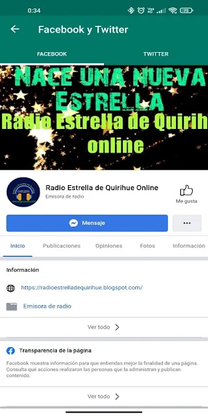 Radio Estrella de Quirihue Screenshot 2