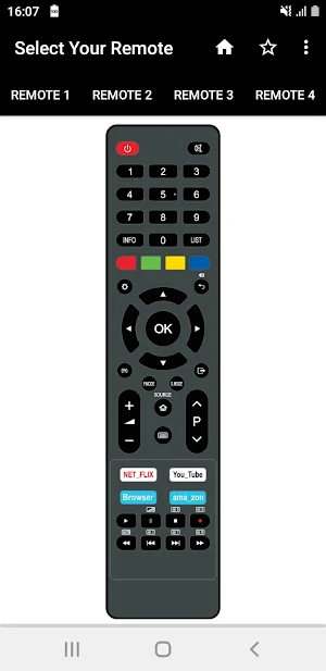 Skyline TV Remote Screenshot 2