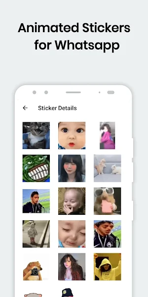 Animated Stickers for Whatsapp Screenshot 1