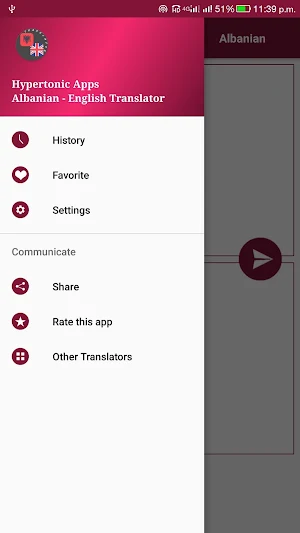 Albanian - English Translator Screenshot 0