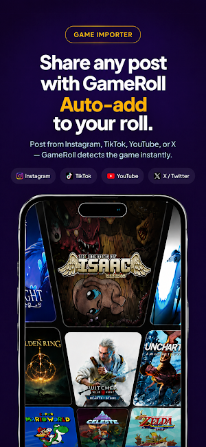 GameRoll: Game Tracker Screenshot 1