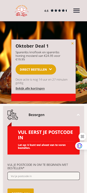 De Lotus Snackbar Grillroom Screenshot 0