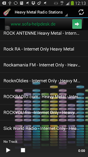 Heavy Metal Radio Stations Screenshot 3