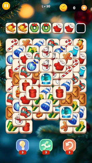 Christmas Mahjong : Xmas Tile Screenshot 3