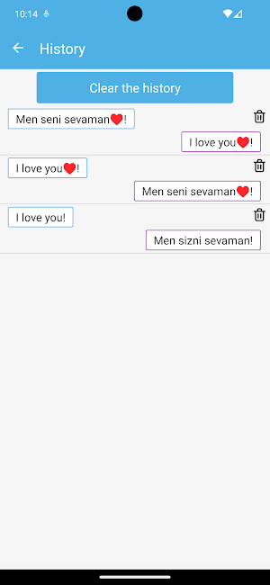 Uzbek - English Translator Screenshot 2