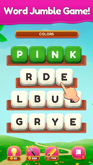 Magic Jumble Word Puzzle Game Screenshot 0