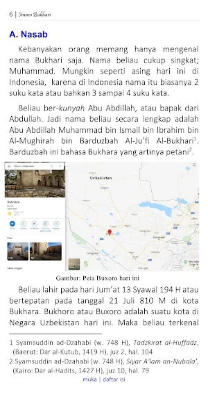 Biografi Imam Bukhari Screenshot 2