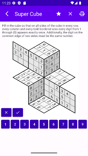 Sudoku3D Screenshot 0
