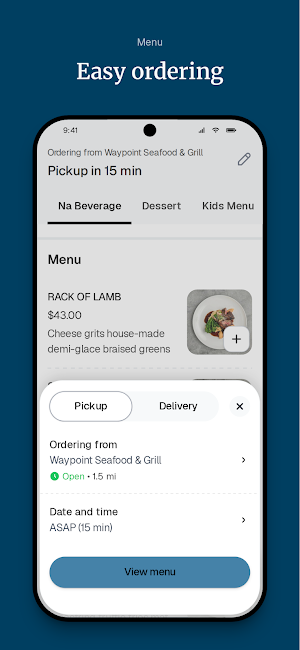 Waypoint Seafood & Grill Screenshot 2