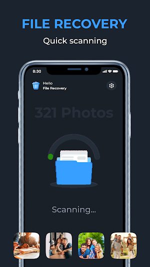 Photo Recovery - All Recovery Screenshot 1