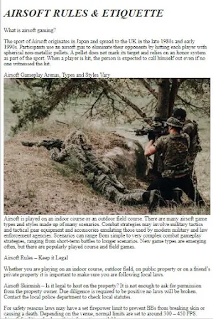 How to Play Airsoft Screenshot 1