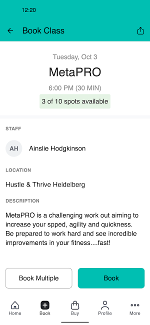 Hustle & Thrive Heidelberg Screenshot 2