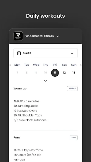 Fundamental Fitness Screenshot 3