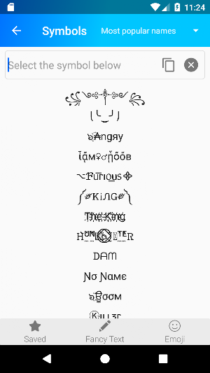 Fancy Text Screenshot 1
