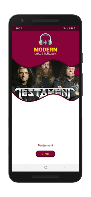 Testament Lyrics & Wallpapers Screenshot 0