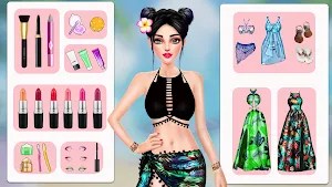 Dress up and Makeup: DIY Games Screenshot 1