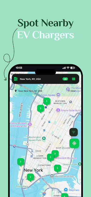Near Charge: Find EV Chargers Screenshot 1