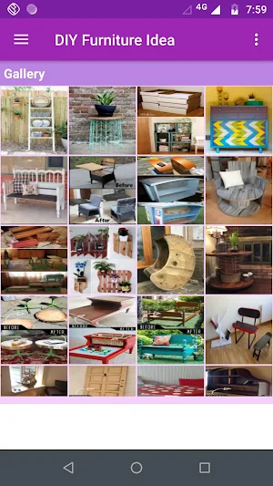 DIY Furniture Idea Gallery Screenshot 1