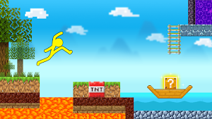 Stickman Parkour: Sky Jump Screenshot 2