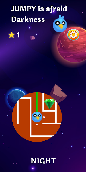 Jumpy - Quick Maze Escape Screenshot 2