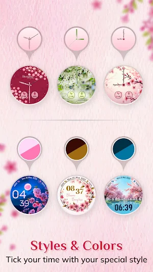 WF4U Blossom Floral Watchface Screenshot 1