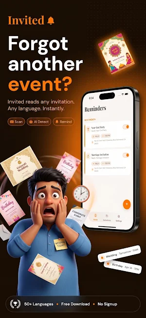 Invited - AI Invite Reminder Screenshot 0