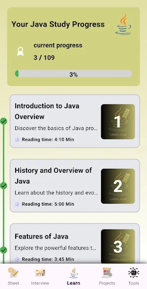 Learn Java For Beginners 2024 Screenshot 0