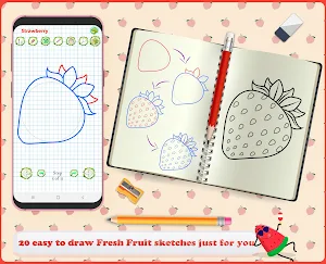 Learn How to Draw Fresh Fruits Screenshot 3