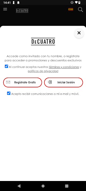 DeCuatro Screenshot 1