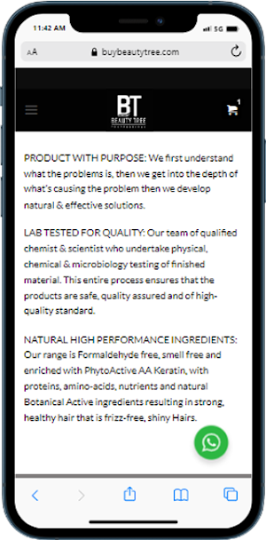 BeautyTree Screenshot 1