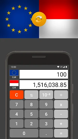 Euro / Indonesian Rupiah Screenshot 0