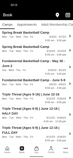 Mamba Sports Academy Screenshot 1