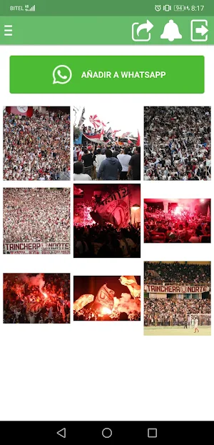Stickers Universitario Perú Screenshot 2