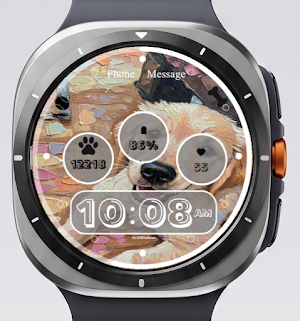 Golden Retriever Watch Face Screenshot 2