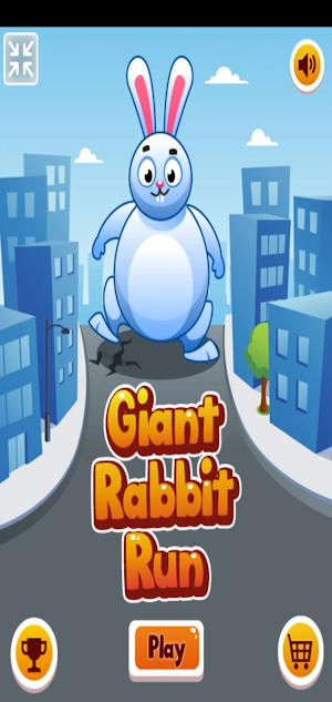 O Aventureiro Azul Rabbit Run Screenshot 1