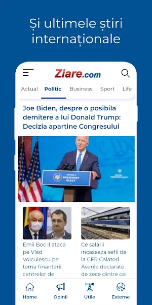 Ziare.com Screenshot 1