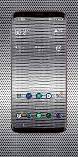 Silver Wallpaper Screenshot 0