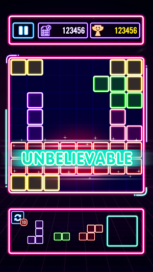 Block Neon Master: Puzzle Game Screenshot 2