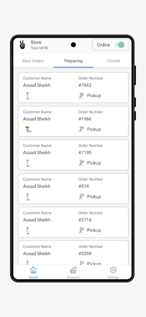 Avo Orders App Screenshot 1