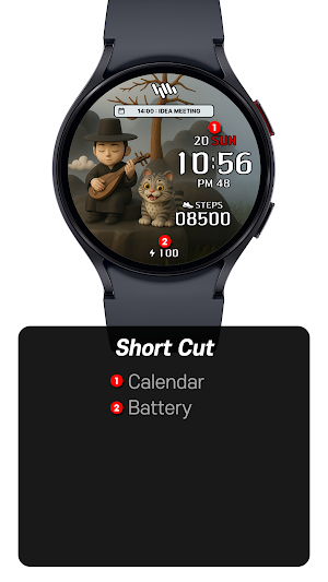 SamWatch T Korea Saja 3D Screenshot 2