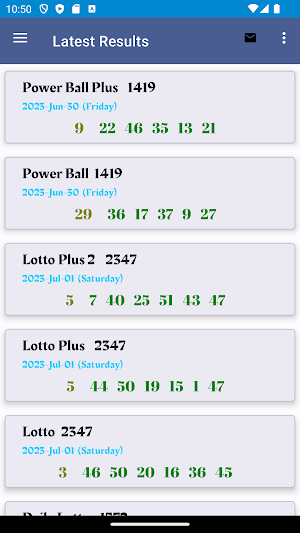 South Africa Lottery Results Screenshot 0