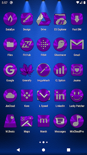 Purple Icon Pack Screenshot 3