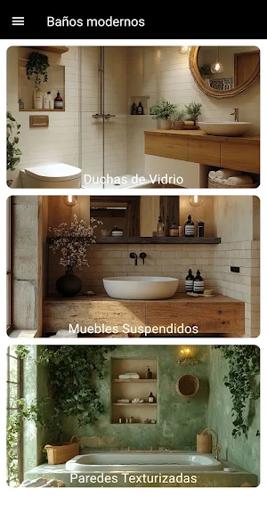 Baños modernos Screenshot 3
